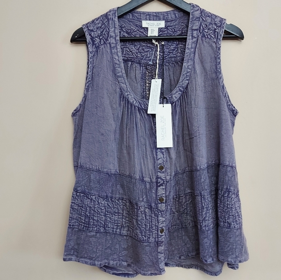 Rachel Zoe Bohemian Oversize tank top - Picture 1 of 8